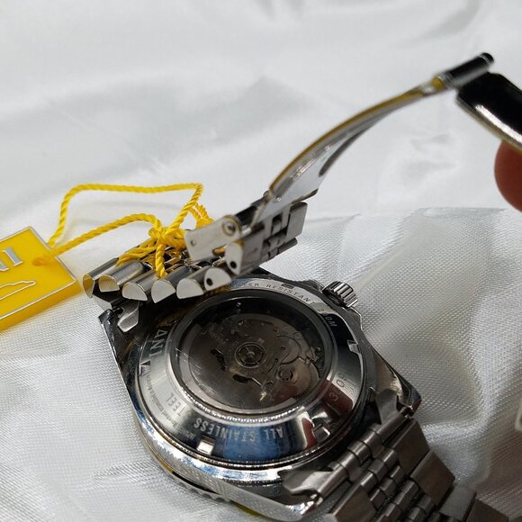 Invicta Men's Pro Diver Automatic 44mm Silver/Black Watch –Open Box – Tested & W - Picture 5 of 10